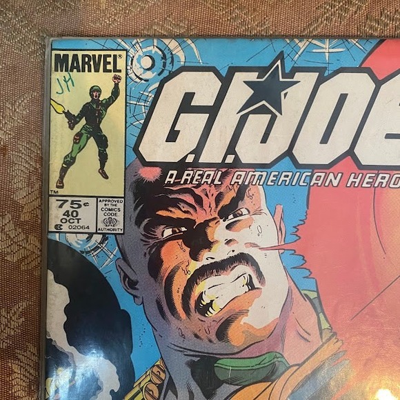 GI Joe A Real American Hero 40 Marvel Comics 1985 Roadblock Cover Larry Hama - Picture 4 of 4